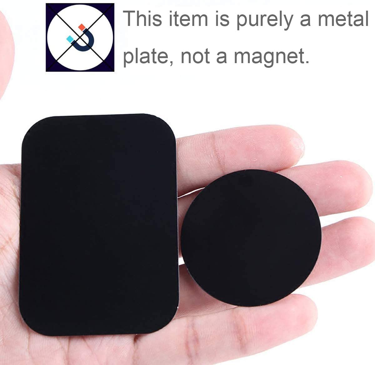 5pcs/Set Metal Disk Plate for  - огляд і ціна Bmw Accessories Tablet Holder
