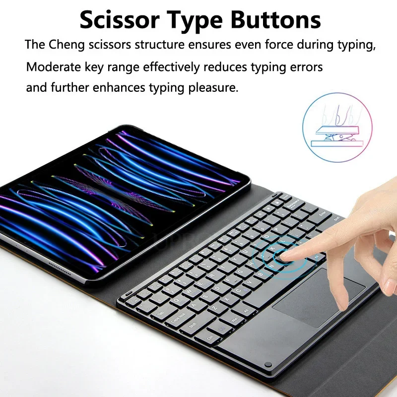 Touch Keyboard Case for Honor  - огляд і ціна Bluetooth Trackpad