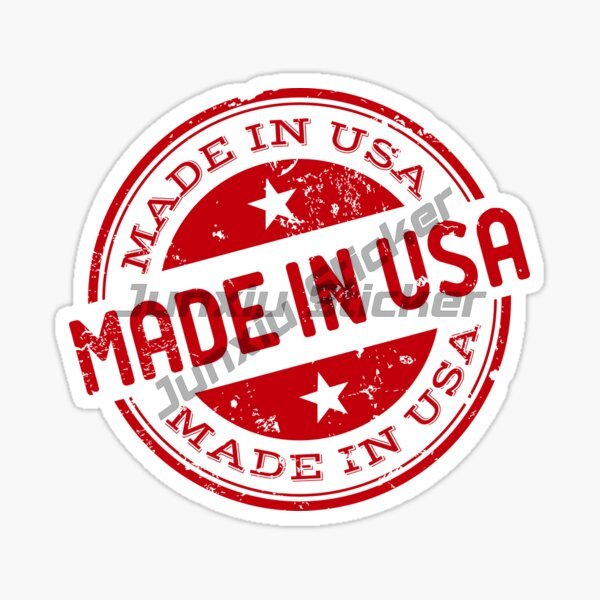 MADE IN USA Flag Vinyl Car Sti - огляд і ціна Tablet Computer Accessories