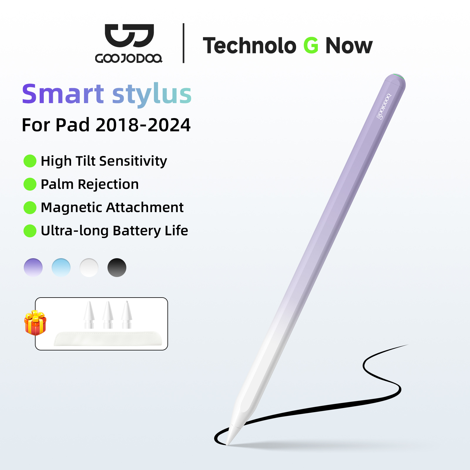 GOOJODOQ GD13 Pencil Stylus Pe - огляд і ціна Bluetooth Trackpad