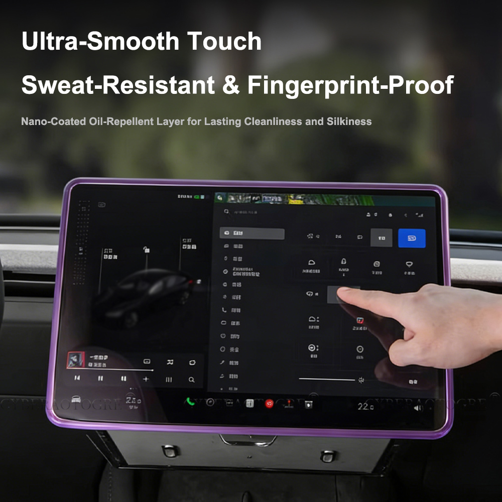 For Tesla Model Y Juniper 2026 - огляд і ціна Screen Protector Matte
