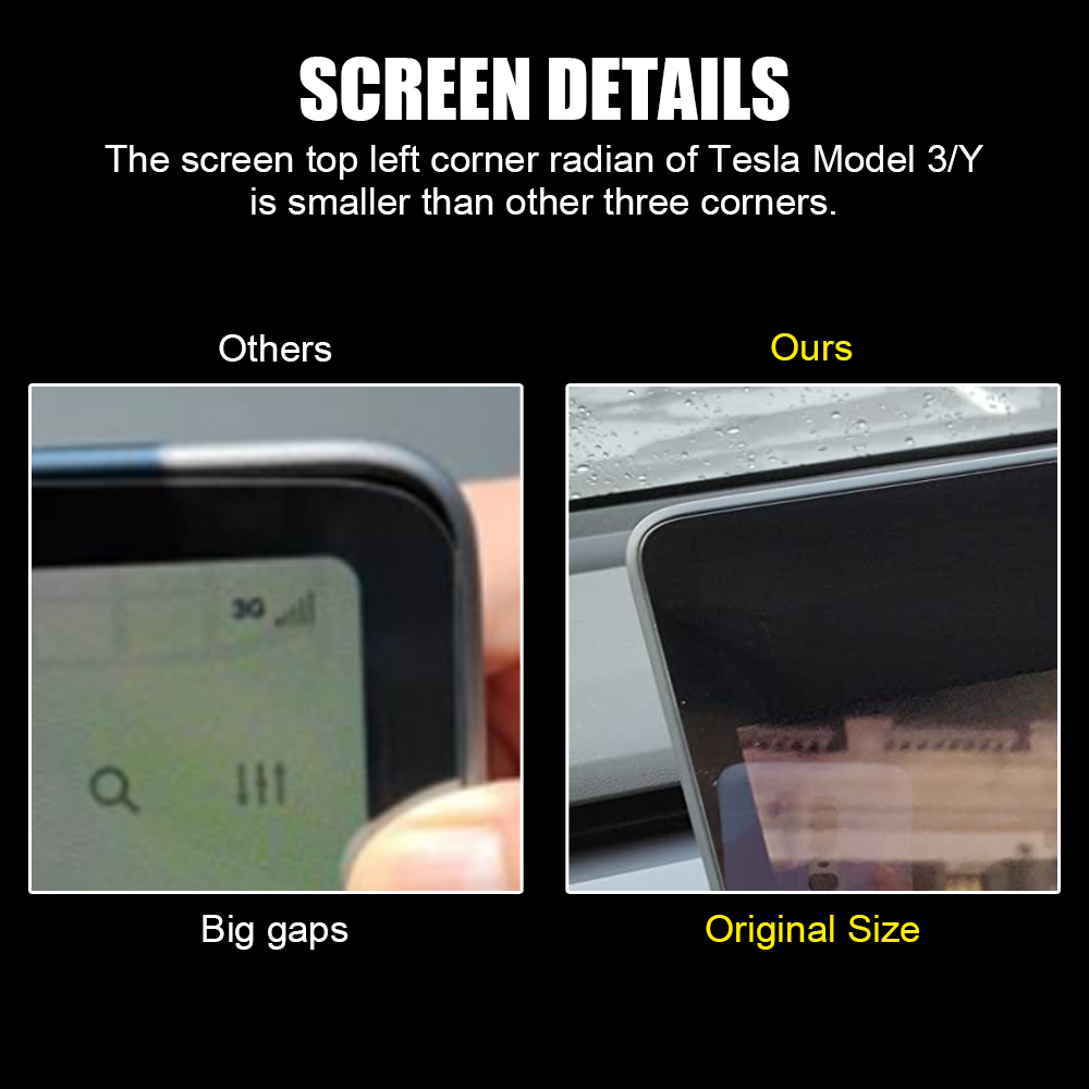 For Tesla Model 3/Y 2021 Matte - огляд і ціна Screen Protector Matte